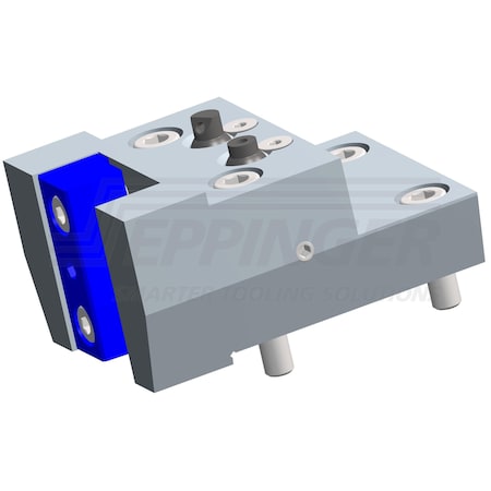 Eppinger BMT55, Tool holder, axial, left hand offset, 25mm rectangular transverse, external coolant supply 7.073.995